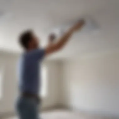 Preparing the Ceiling Surface for Drywall Preparing the ceiling surface for drywall