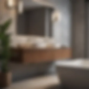 Luxurious bathroom cabinetry showcasing elegant design and fine craftsmanship