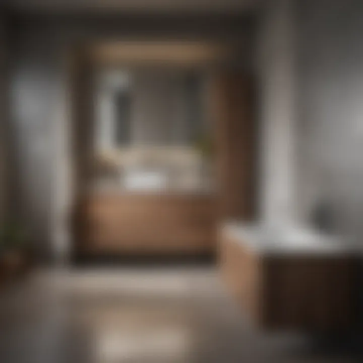 Trendy bathroom cabinetry that reflects current design trends and elevates home value