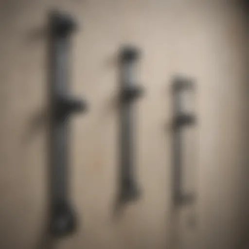 Diagram showcasing different types of wall anchors suitable for heavy pictures