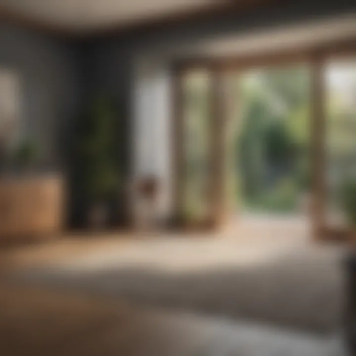 A beautifully finished house showcasing professional painting results