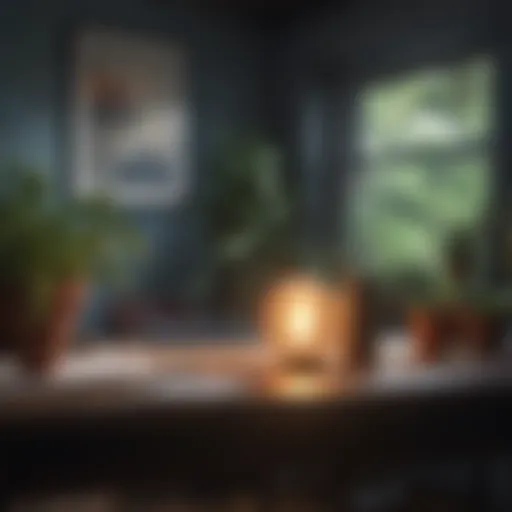 Color palette inspiration for room design