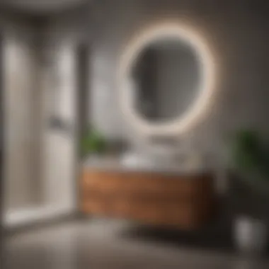 Optimized Space and Storage Solutions Optimized bathroom space with effective storage solutions