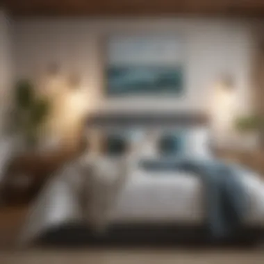 Relaxing Coastal Bedroom Retreat Chic coastal bedroom with ocean-inspired decor