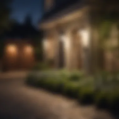 Smart Technology Outdoor Lighting Smart technology integrated outdoor lighting for enhanced security