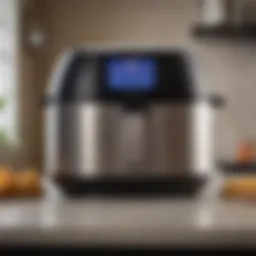 Sleek design of the Instant Pot Pro Air Fryer Lid