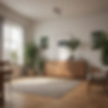 Impact of the Purifier on Indoor Air Quality Visual representation of improved indoor air quality