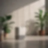 Sleek design of the Just for Better Space Air Purifier