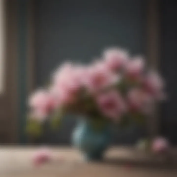Color palette inspired by magnolia flowers