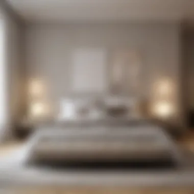 Elegant Minimalist Master Bedroom Minimalist master bedroom featuring neutral colors and sleek furniture