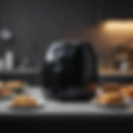 Sleek design of the smallest Ninja Air Fryer showcasing its compactness