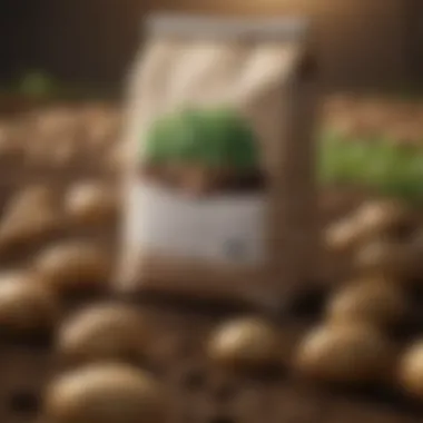 Essential Nutrients for Growing Potatoes Illustration of nutrient levels required for potatoes in bag cultivation