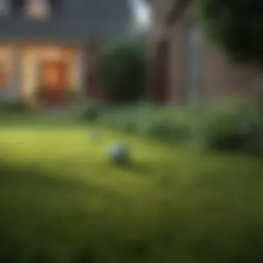 Benefits of Proper Fertilization A lush green lawn showcasing the benefits of proper fertilization