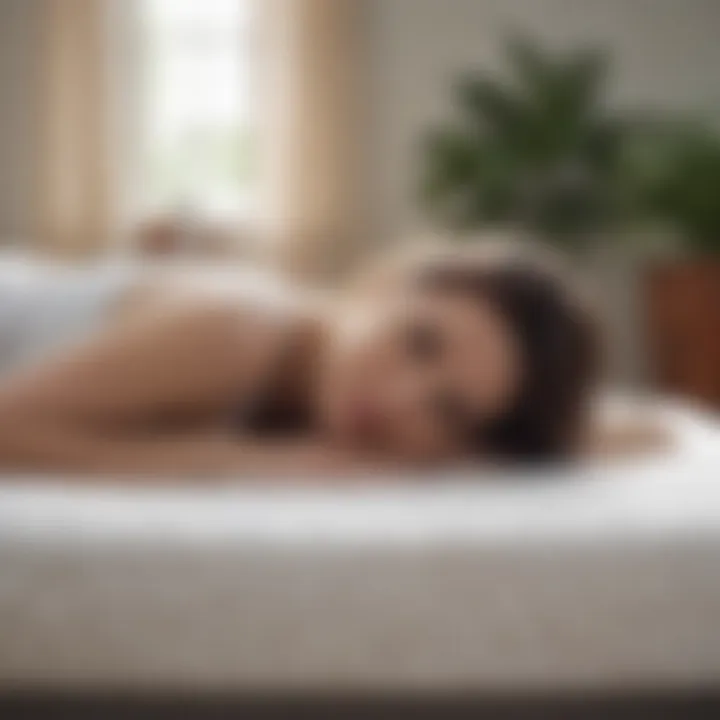 Individual testing mattress firmness for spinal alignment