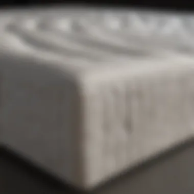 Latex Mattress Advantages for Sleep Quality Latex mattress showcasing its durability and pressure relief