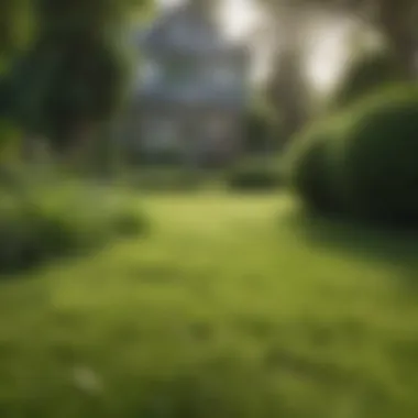 Lush Green Lawn Lush green lawn with healthy grass