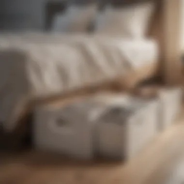 Under-Bed Storage Solutions for Efficient Space Management Creative use of under-bed storage bins to declutter space
