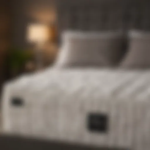 Plushbeds Luxury Bliss mattress showcasing its premium materials