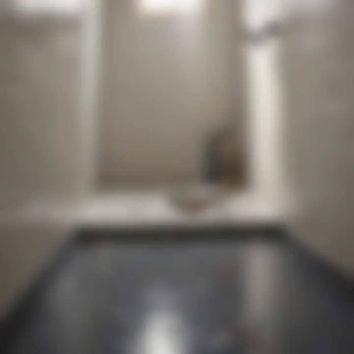 Slip-resistant surface illustration