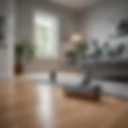 Sleek Shark cordless stick vacuum showcasing modern design