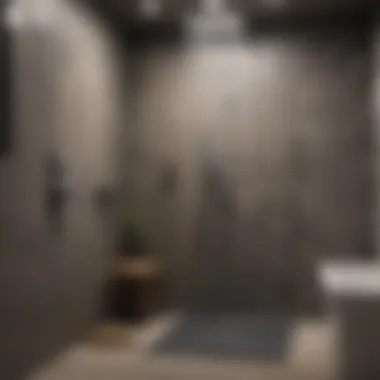 Transformation of Shower Space Before and after comparison of a cleaned shower