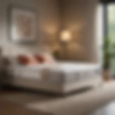 Visual comparison of Tempur-Pedic flip mattress with other mattress options in a sleep environment