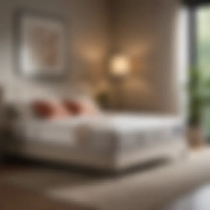 Visual comparison of Tempur-Pedic flip mattress with other mattress options in a sleep environment