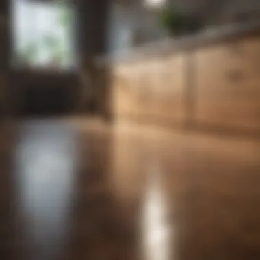 Natural Cleaning Agents for Wood Surfaces Various natural cleaning agents for wood surfaces displayed