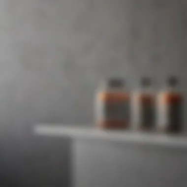 Comparison of different paint finishes