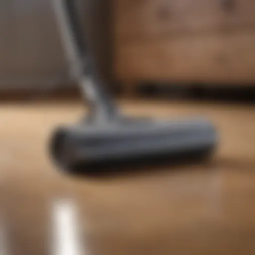 Innovative vacuum designed for corner cleaning