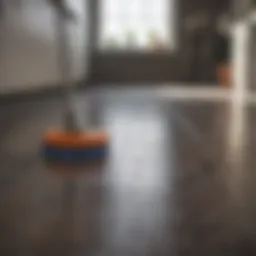 Essential tools for mopping tile floors