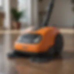 Effective floor sweeper designed for pet hair