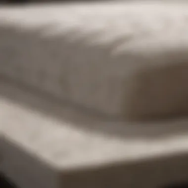 Materials Used in Mattress Toppers Detailed view of materials used in mattress toppers