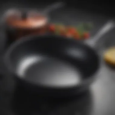 Different materials used in non-stick cookware