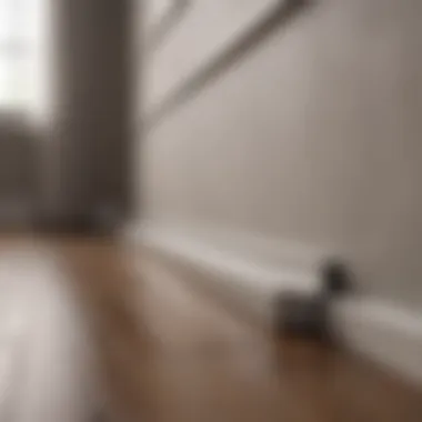 Baseboards in a Cozy Bedroom Setting Baseboards complementing a cozy bedroom interior