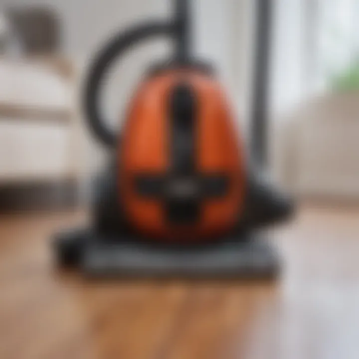 A powerful vacuum cleaner designed for pet hair removal