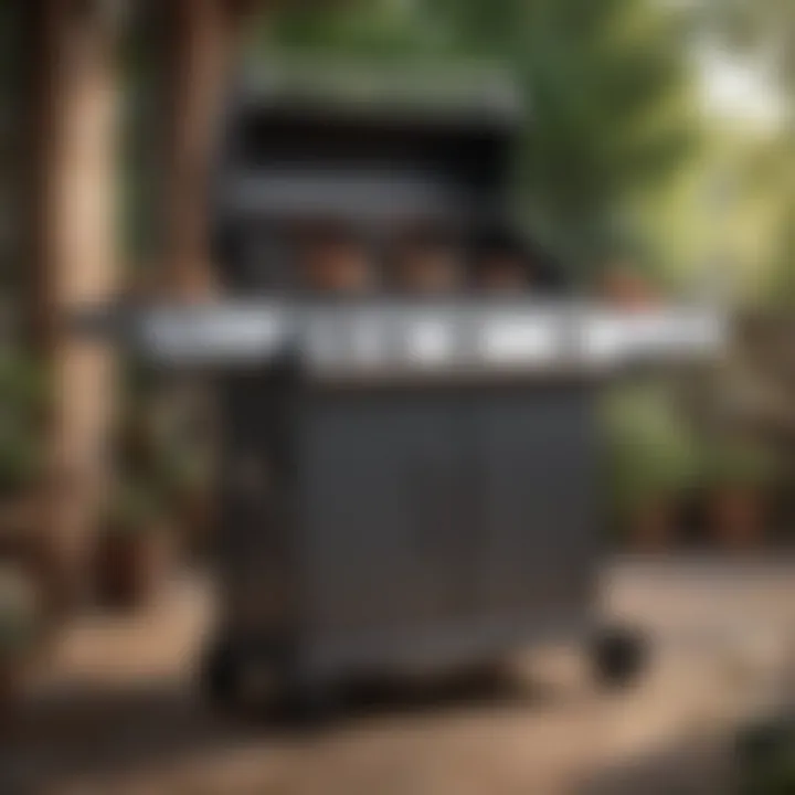 Maintenance tools and accessories for keeping a gas grill in top condition.