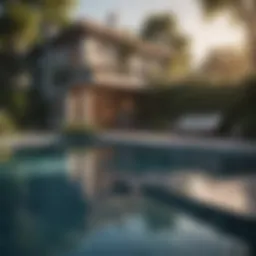 Stunning outdoor swimming pool design