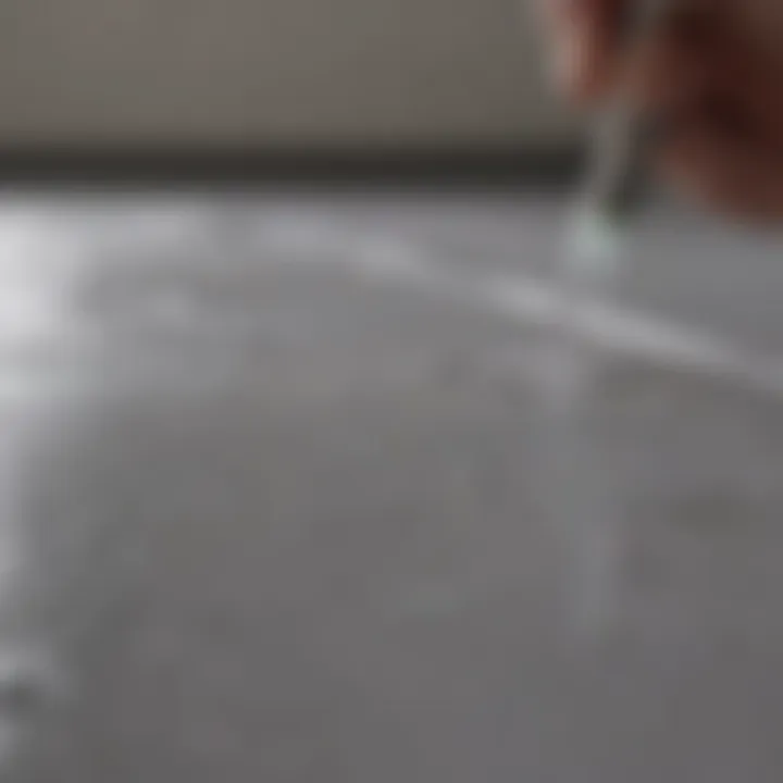 Common solvents to dissolve silicone caulk