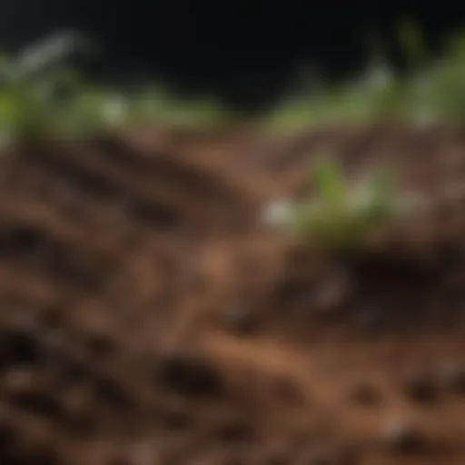 Ground coffee affecting soil health