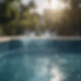 Chemical imbalance in swimming pool water