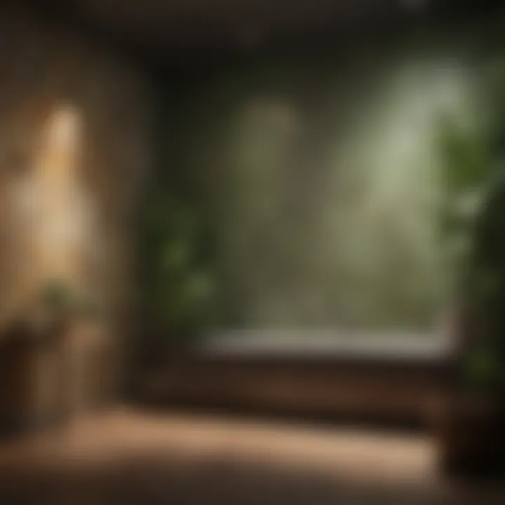 Creative techniques for applying wall treatments